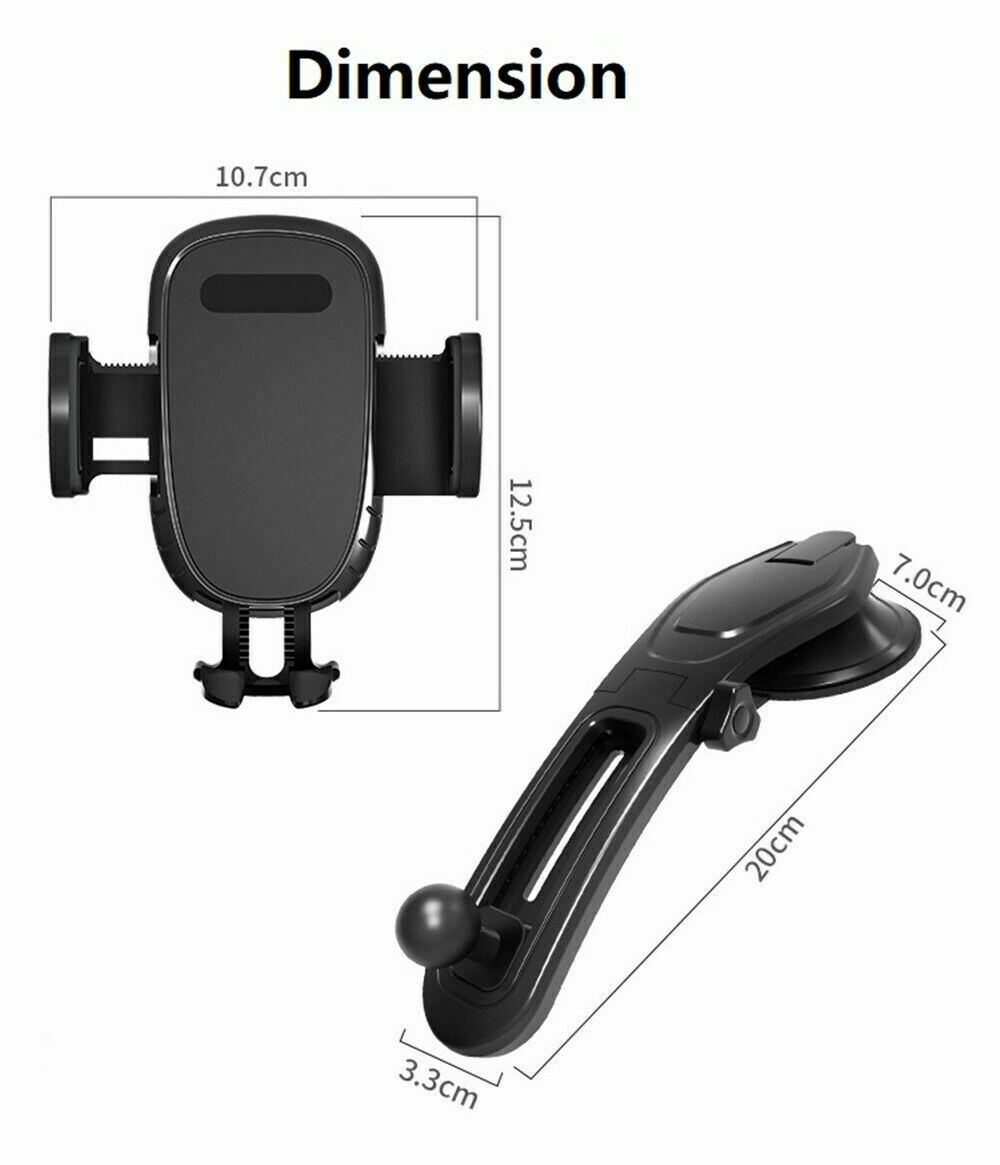 Acessórios de carro incluindo suporte de telefone ajustável